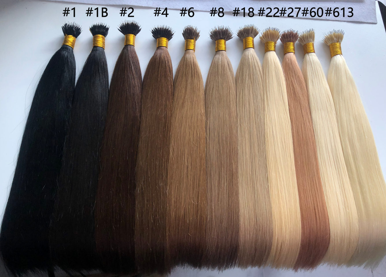 Wholesale 12A Remy Virgin Micro Link Beads Nano Ring Hair Extensions Double Drawn Russian Human Hair Extension Nano Ring Tips