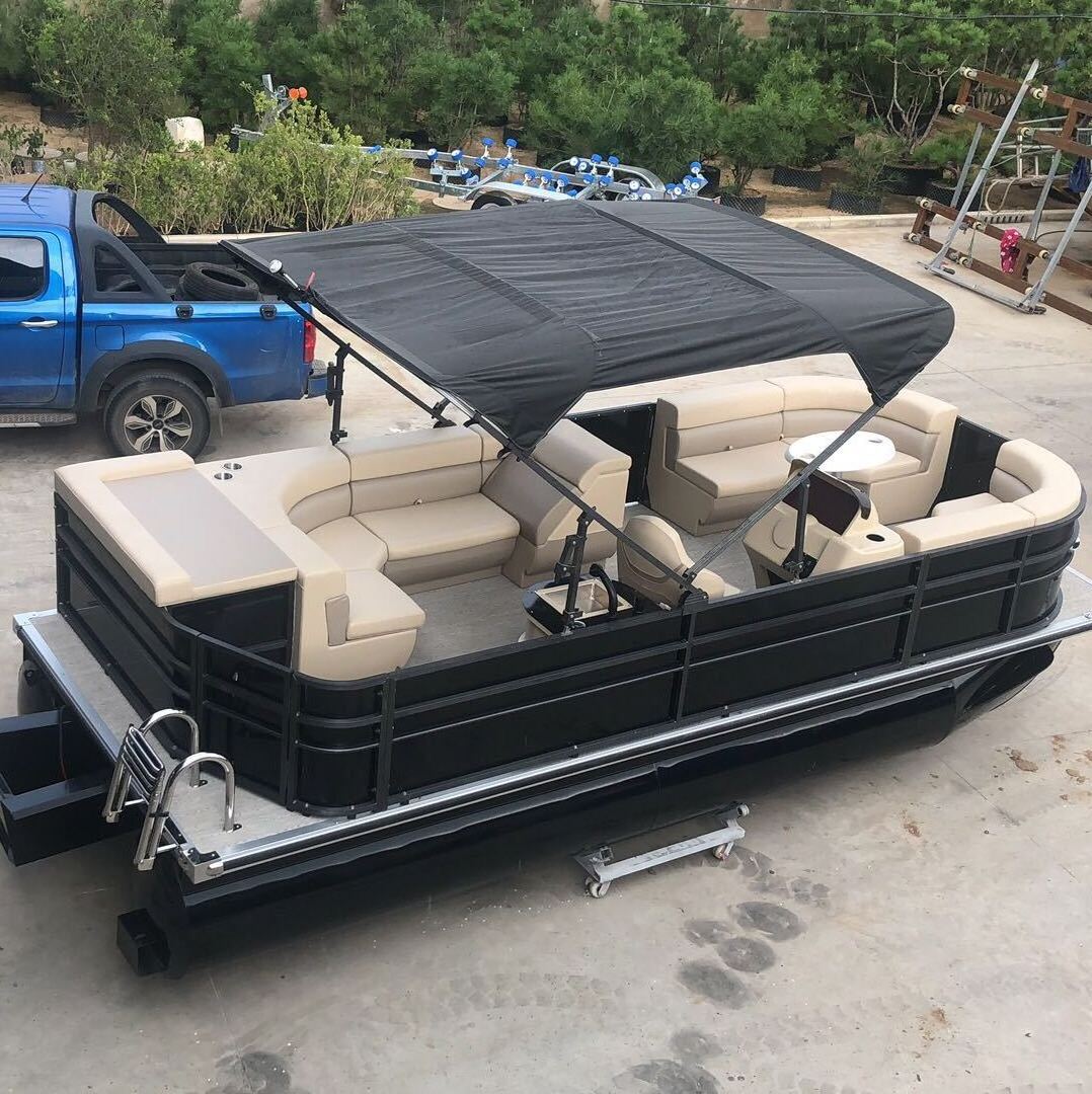 New Arrival Sport Pontoon Boat For Sale For Party