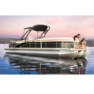 Aluminium Boat 7.6m/25ft Outboard Engine Pontoon Boat for Sport Fishing and Family Party Pontoon Boat