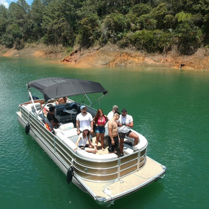 21ft Sport Fishing Luxury Party Fishing Pontoon Boat For Sale