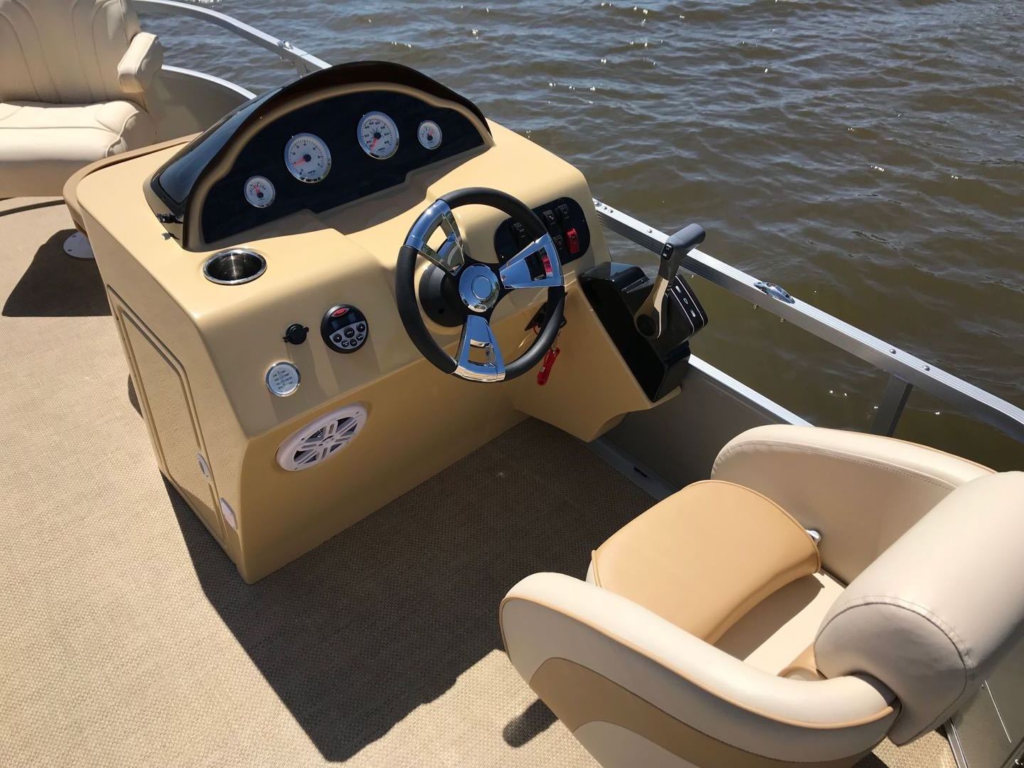 Factory 8.2m/27ft Wood Deck Pontoon Boat Full Kit