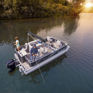 Allshine New Arrival  Luxury 2 Pontoon  Boat With Full Kit For Sale For Australia