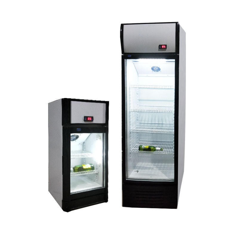 Counter top mini cooler 68L energy drink display fridge