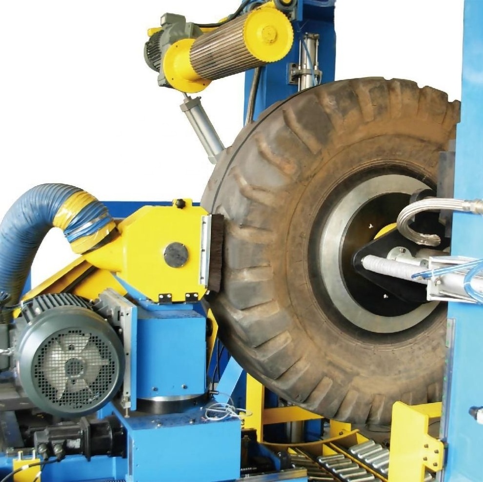 OTR Tire Automatic Buffing Machine