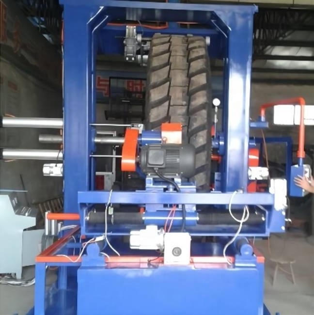 OTR Tire Semi-automatic Buffing machine