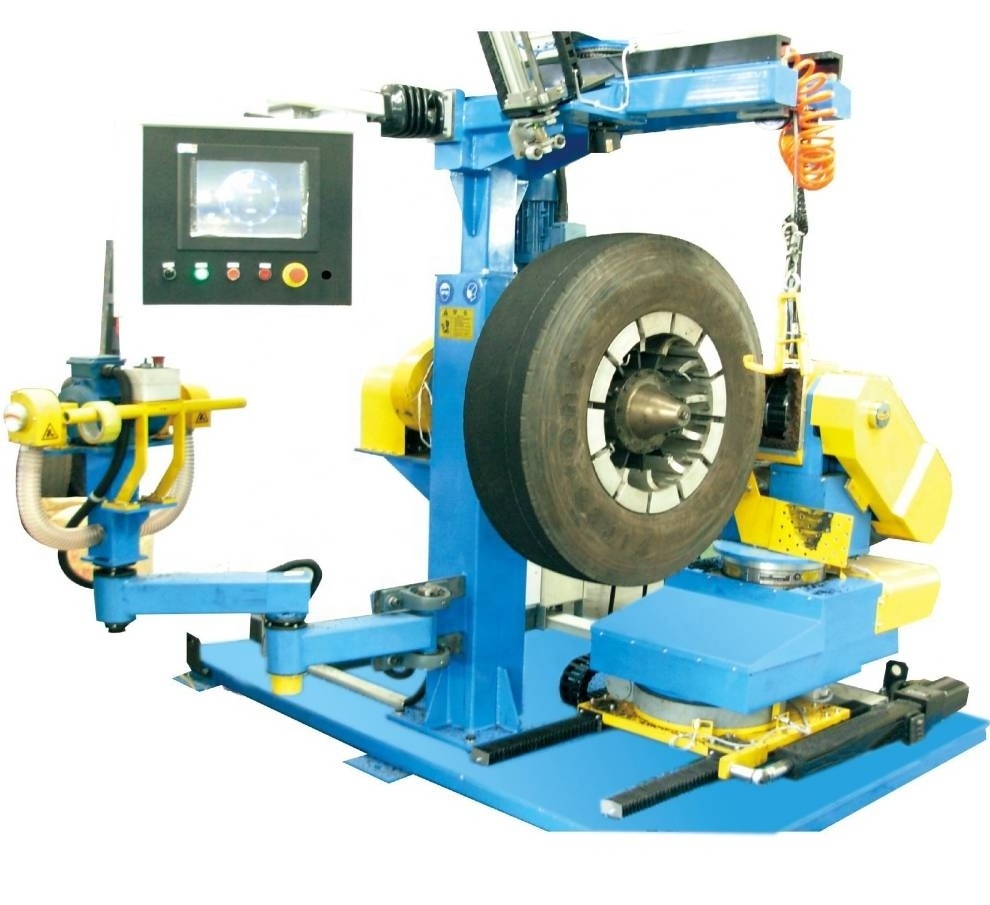 Automatic Tire Buffing Machine