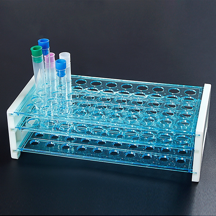 AMA Laboratory consumables PS Test Tube Rack Detachable test tube racks