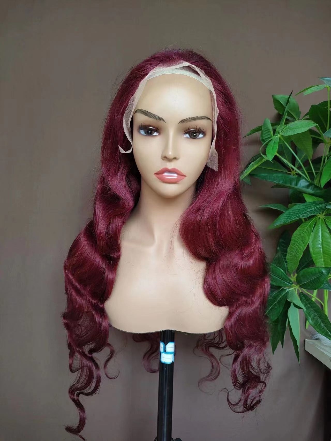 Amara best  13 x 6 hd lace frontal red wig body wave and brazilian hair wholesale in brazil and human red hair wigs 30 inch