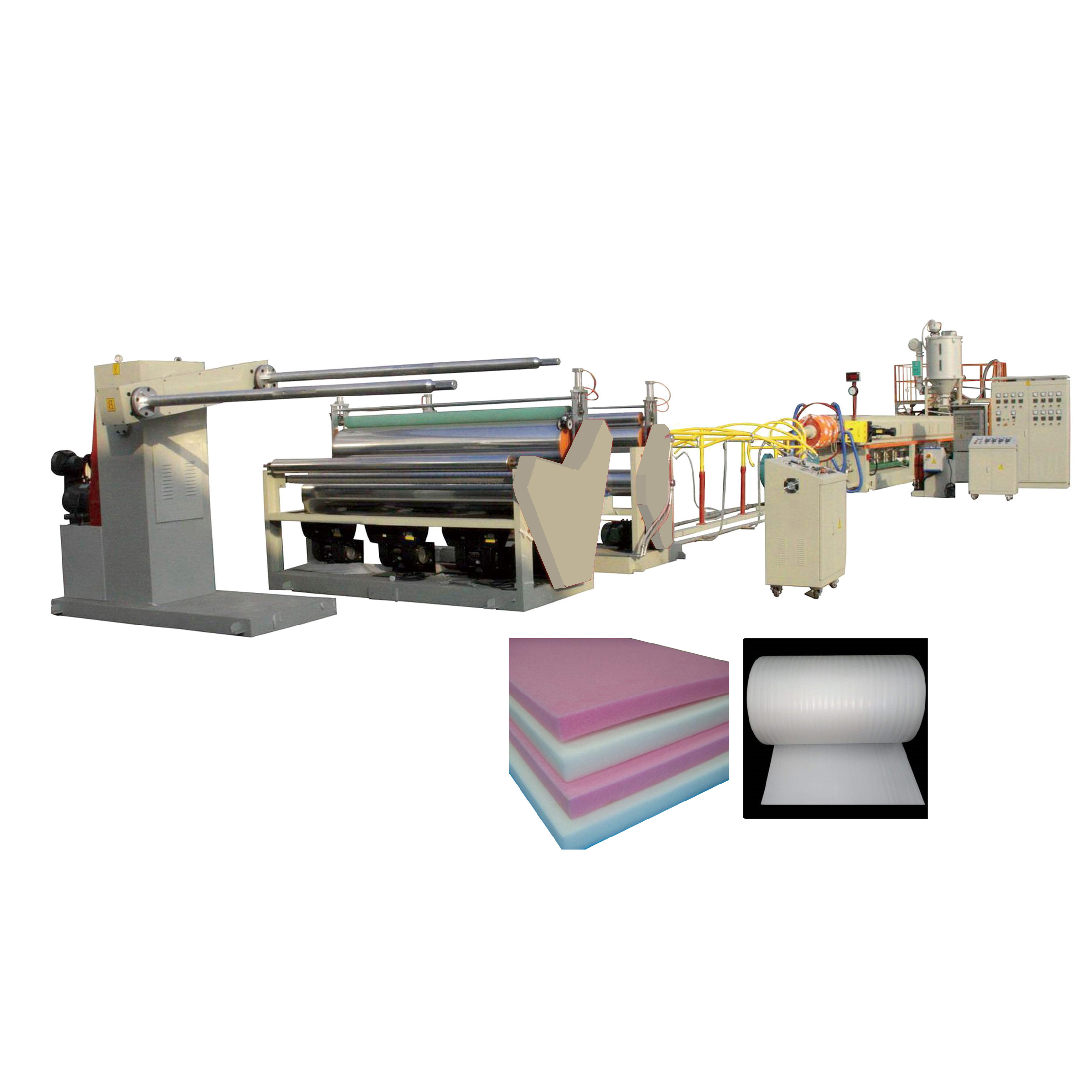 High Quality EPE Foam Sheet Plastic Extrusion Machine Production Line