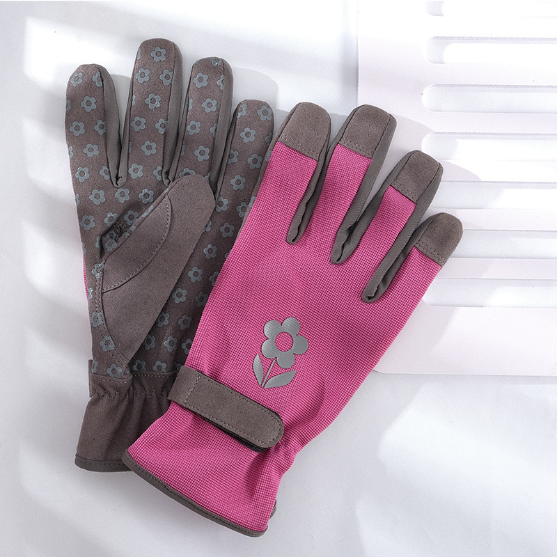 Silicone Shockproof non-slip microfiber touch screen spandex back elastic cuff mechanical work gloves