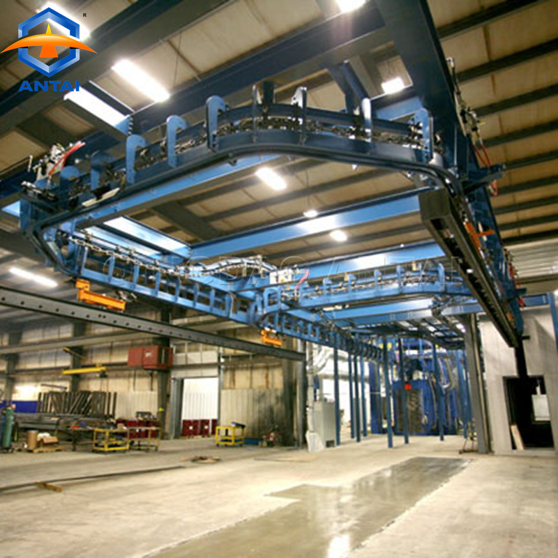 Automatic H beam liquid spraying line / Metal Powder coating line