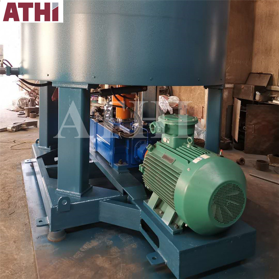 Automatic foundry casting clay sand muller type sand mixer for green sand reclamation line use