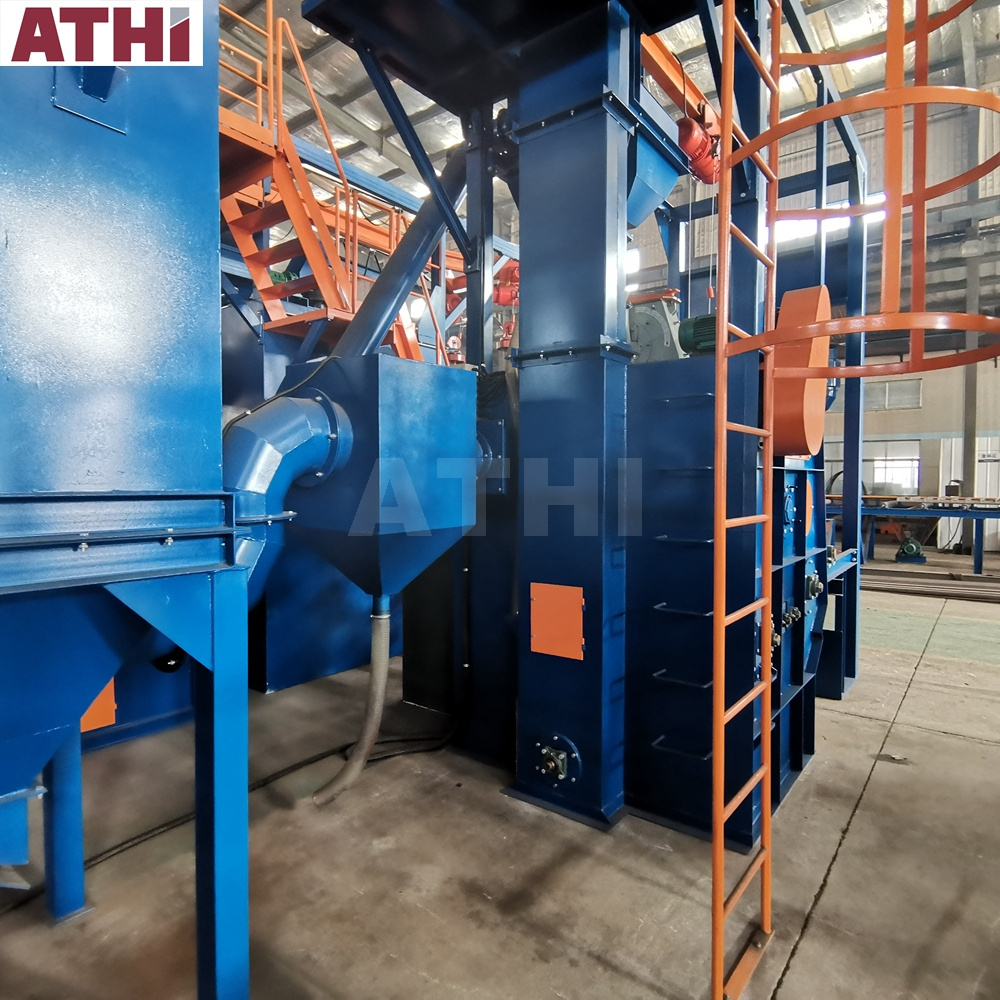 Q3210 shot blasting machine/wheel abrator/shot peening machine