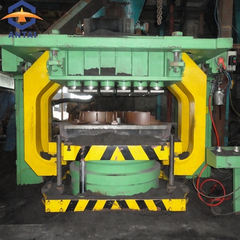 Foundry Molding Workshop Automatic Green Sand Molding Machine, Hydraulic Multi Pistons Casting Moulding Machine