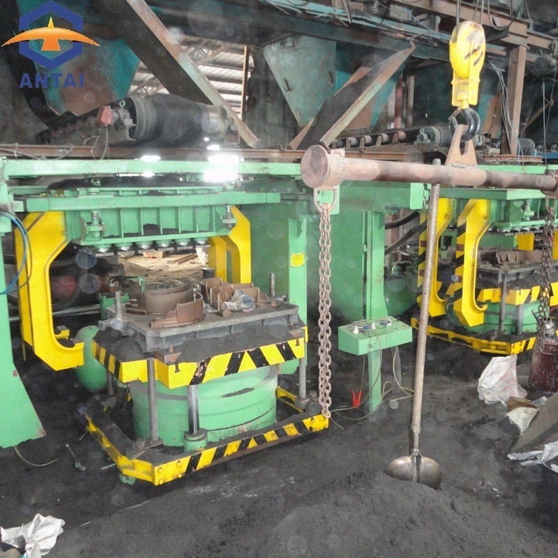 Foundry Molding Workshop Automatic Green Sand Molding Machine, Hydraulic Multi Pistons Casting Moulding Machine