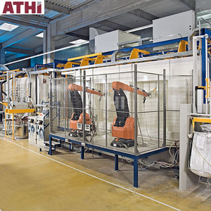 Automatic H beam liquid spraying line / Metal Powder coating line