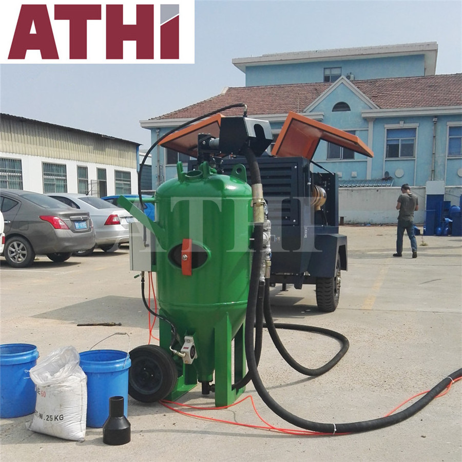 High pressure washer/dustless blaster DB225 DB500 DB800 wet sandblasting machine