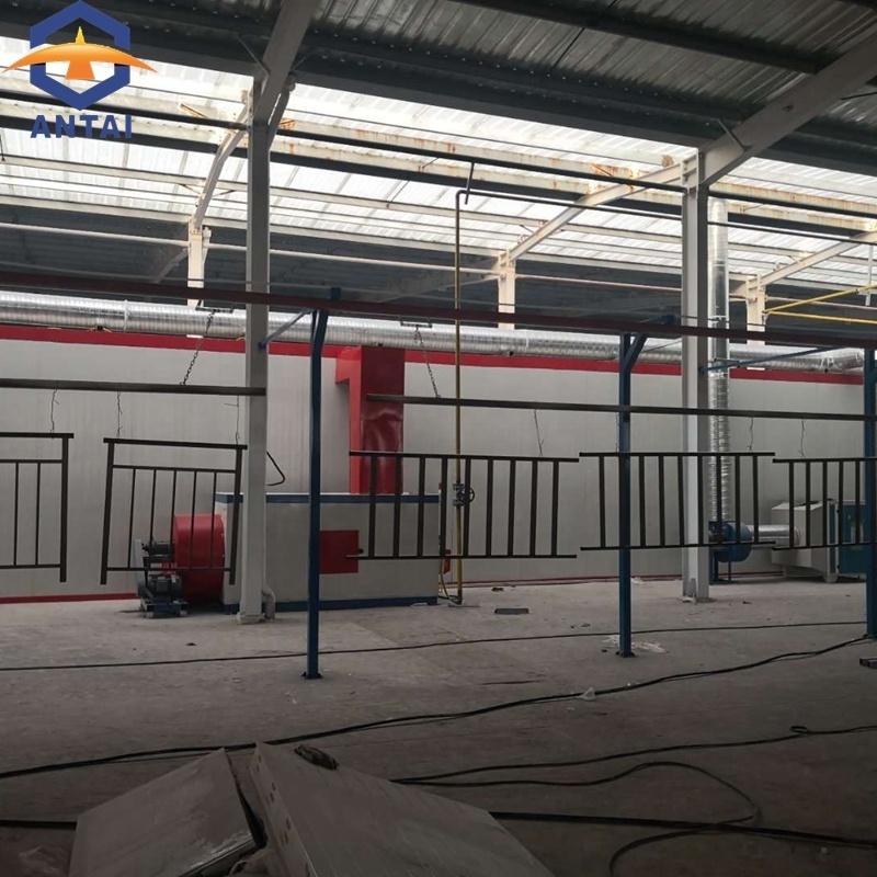 Hot sell quality Tubular Fencing Systems electrostatic painting line/Powder Coating Line