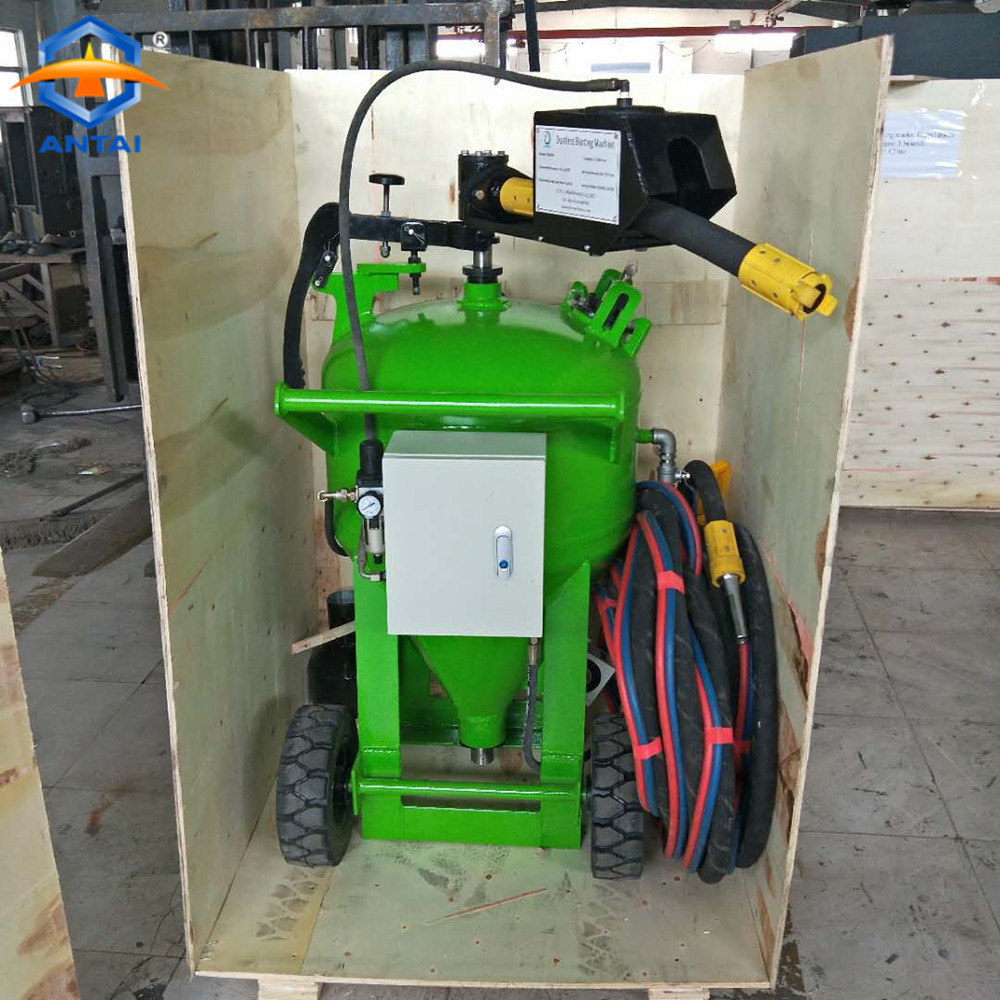 dustfree sand blasting tank dustless wet sand blasting machine