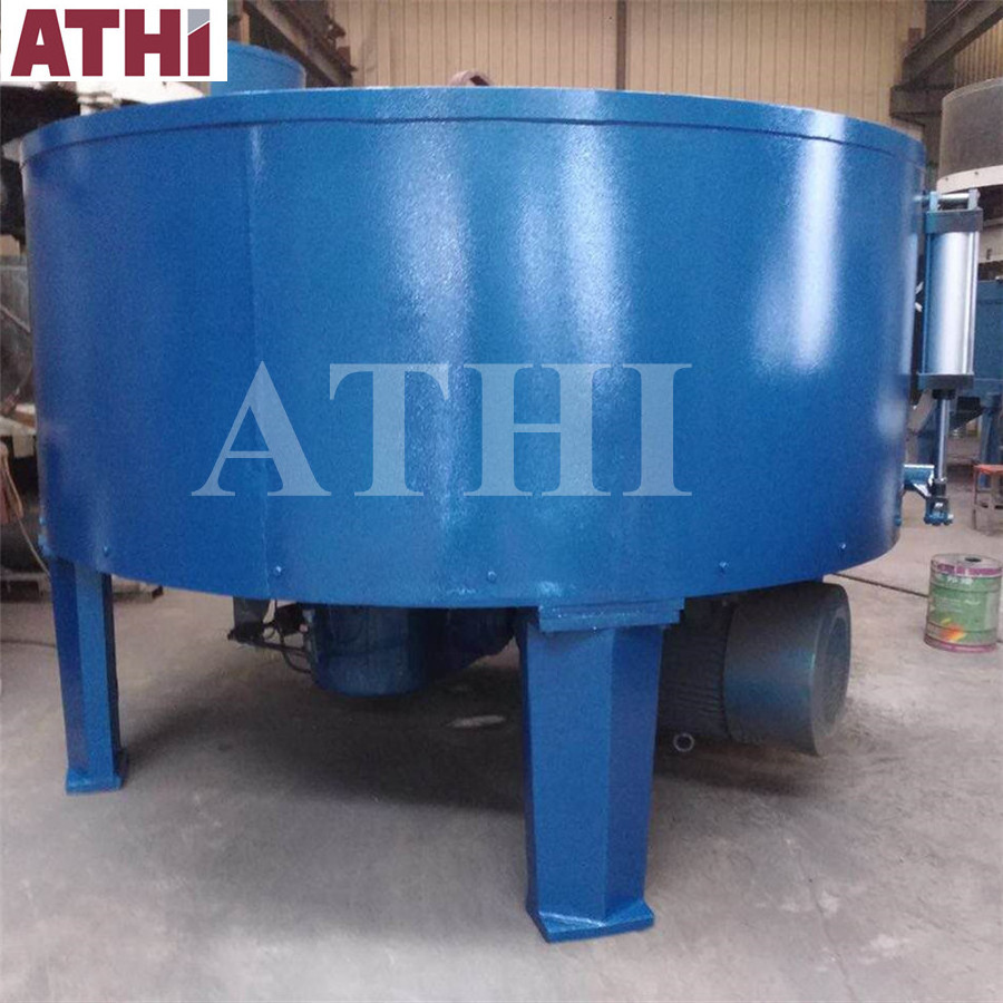 foundry casting high efficiency clay sand muller type  mixer for sand regeneration line