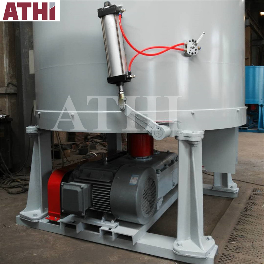 Automatic foundry casting clay sand muller type sand mixer for green sand reclamation line use