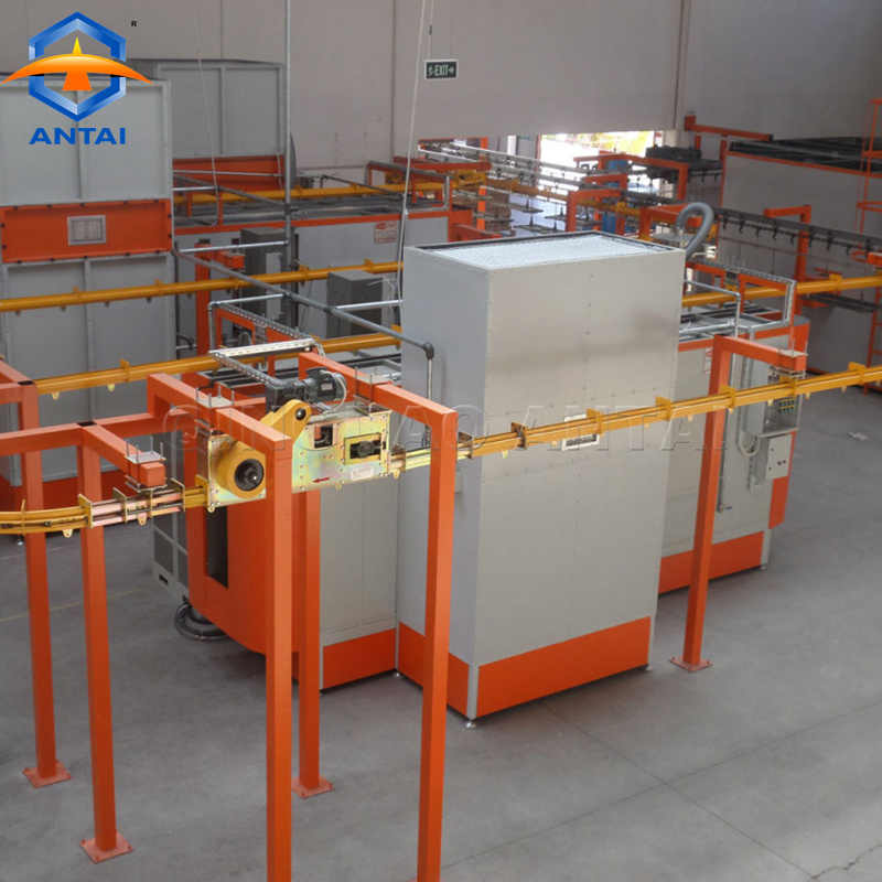 Automatic H beam liquid spraying line / Metal Powder coating line