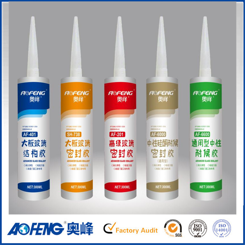 Fast Curing Waterproof Silicone Sealant for Window Doors