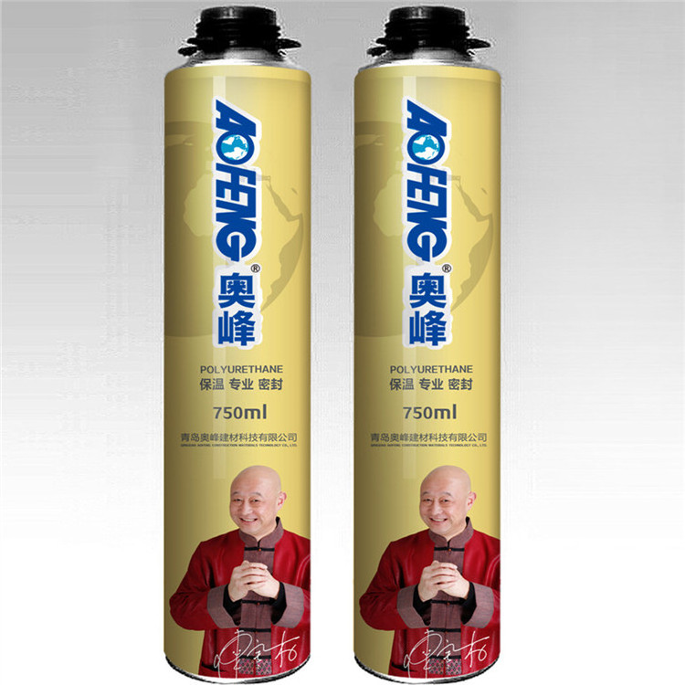 High density polyurethane foam gap filler expanding pu glue