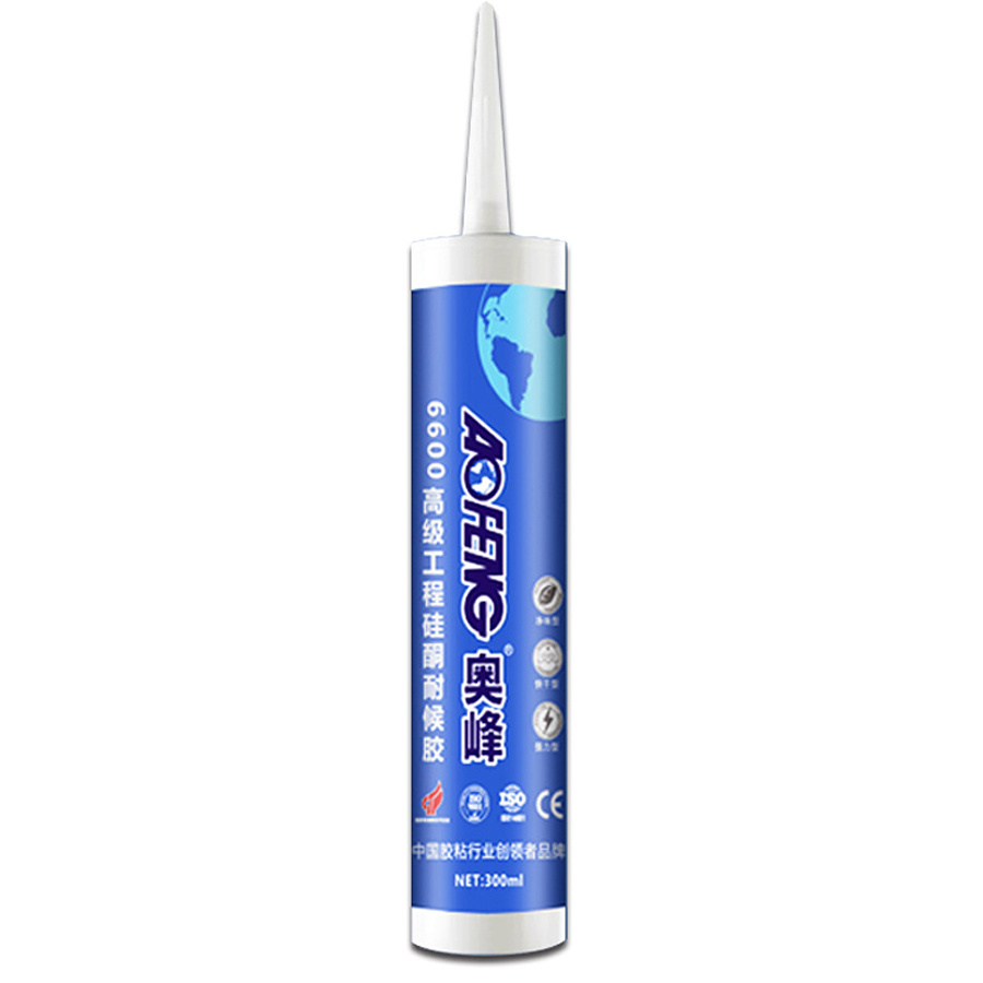 Multi-use single component silicone sealant for construction ceramic fast curing