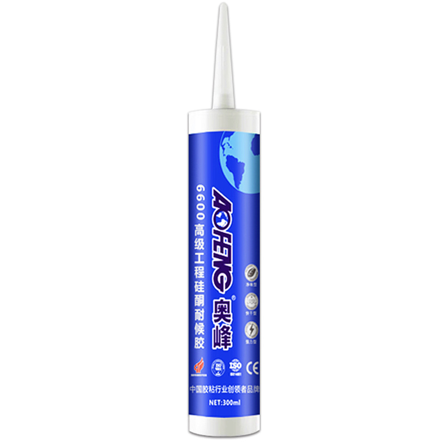 Multi-use single component silicone sealant for construction ceramic fast curing