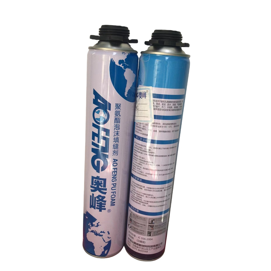 High density polyurethane foam gap filler expanding pu glue