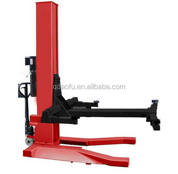 Hydraulic Single Post Car Lift with Lifting Capacity 2500kg By This type Single Post Lift