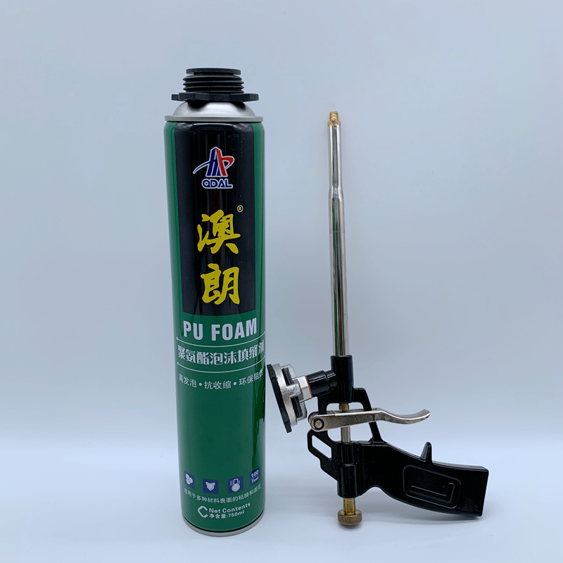 china factory 300ML 500ML 750ML Spray Polyurethane pu  Foam Sealant adhesive