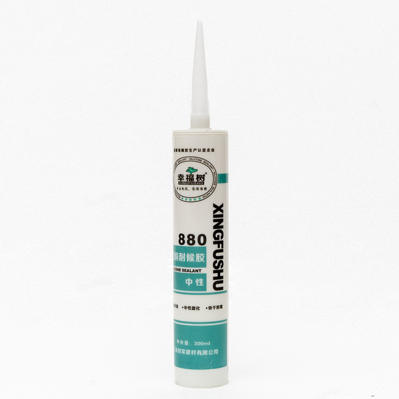 Professional manufacture clear silicon glass glue 300ml