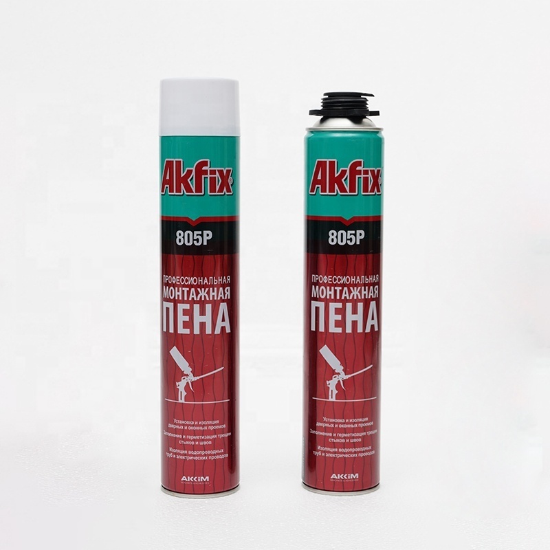 OEM Polyurethane PU Construction Sealant Removable Foam Adhesive Spray