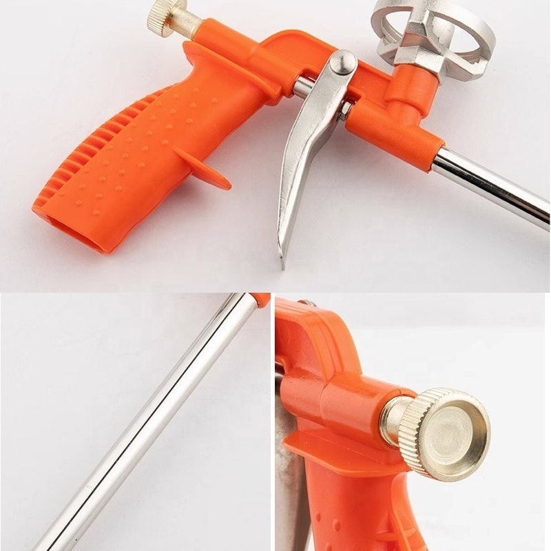 High quality Air Pressure Aluminum Alloy  PU foam Spray Gun Manual Cartridge Caulking Gun