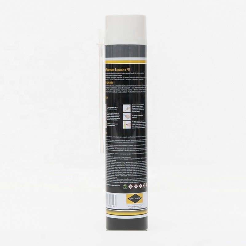 Gaps and cracks insulation polyurethane foam sealant