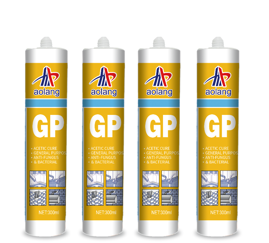 Free samples White Clear Black Construction Use GP Silicone Sealant Adhesive factory cheap price