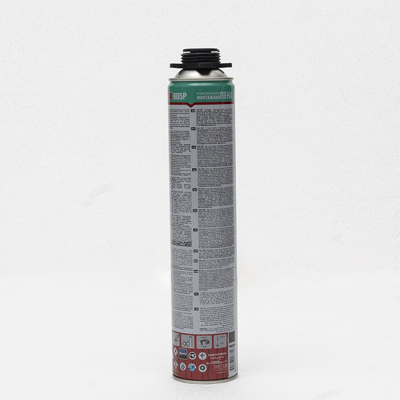 Middle East market hot selling 750ML spray polyurethane PU FOAM adhesive