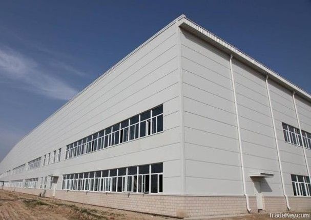 Low Cost Budget Steel Structure Framed Warehouse