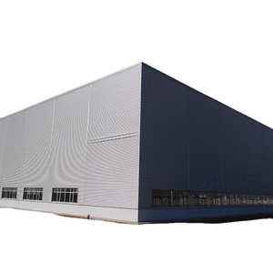 Long-Span Large Scale Steel Structure Warehouse Prefabricated Building Low Cost Price Light Gauge Steel Frame Structure