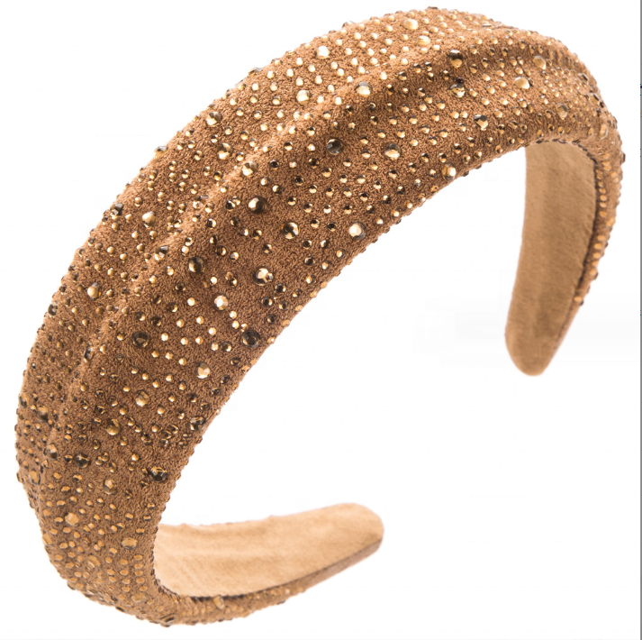 2024 Fashion Full Star Wide Hoop Elegant Hair Jewelry Wholesale Sport Safety Multi Use Wedding Headband