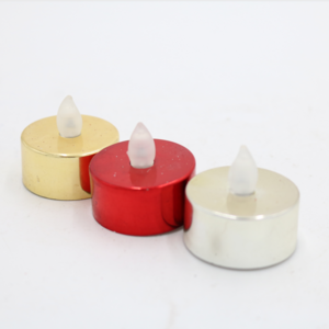 Wholesale electric battery candles LED candles flickering LED tea light gold candle