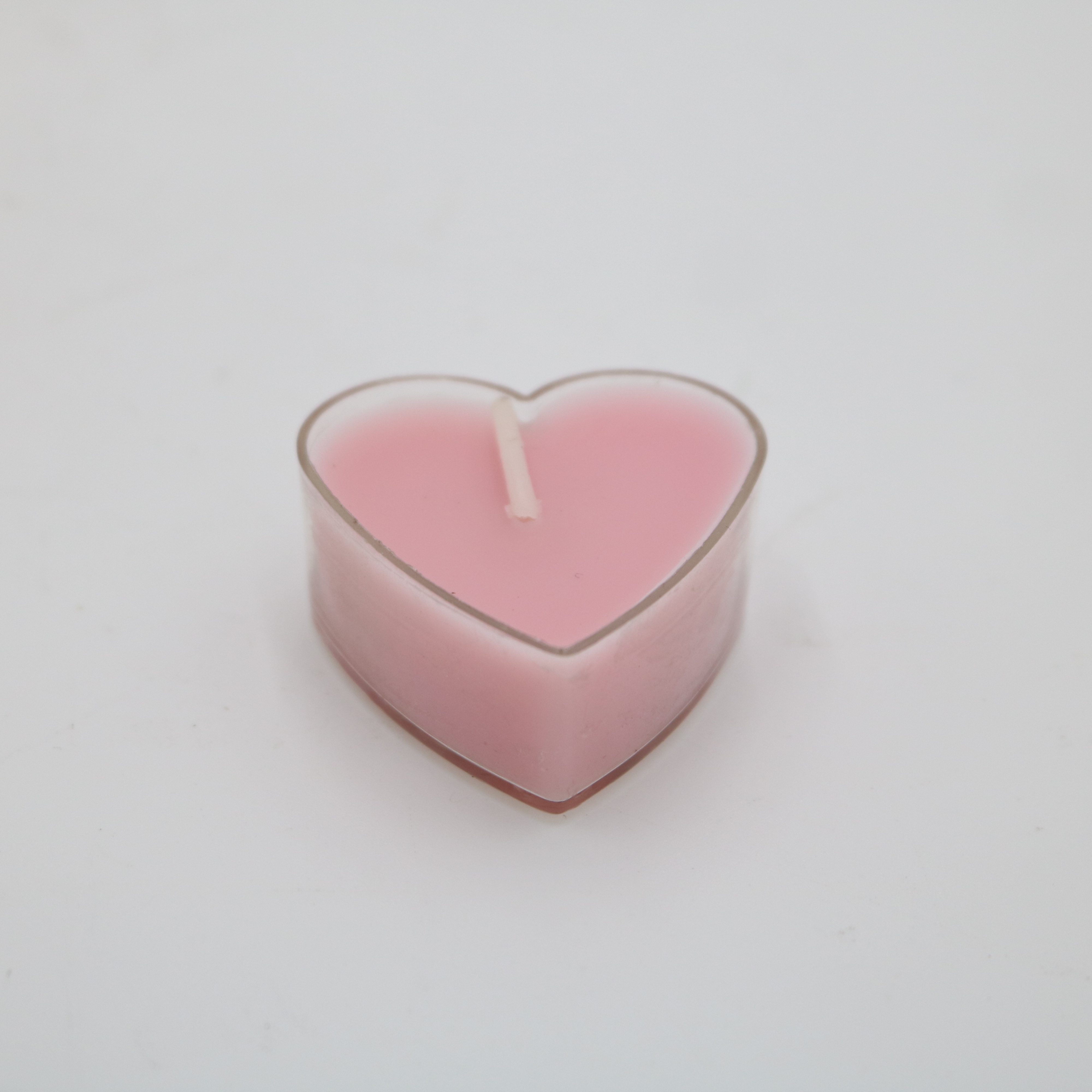 candles scented colored soy wax tea light heart shaped candles