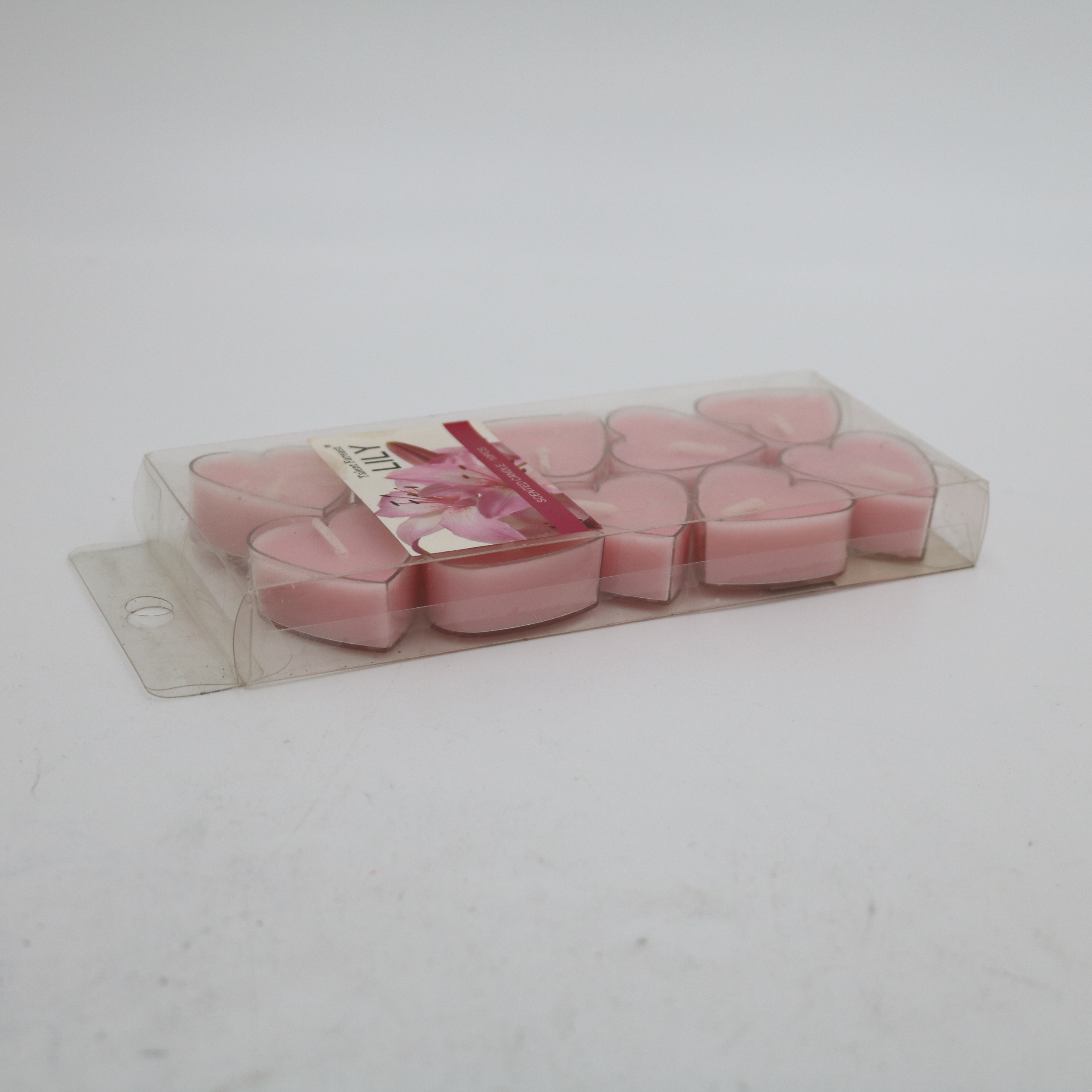 candles scented colored soy wax tea light heart shaped candles