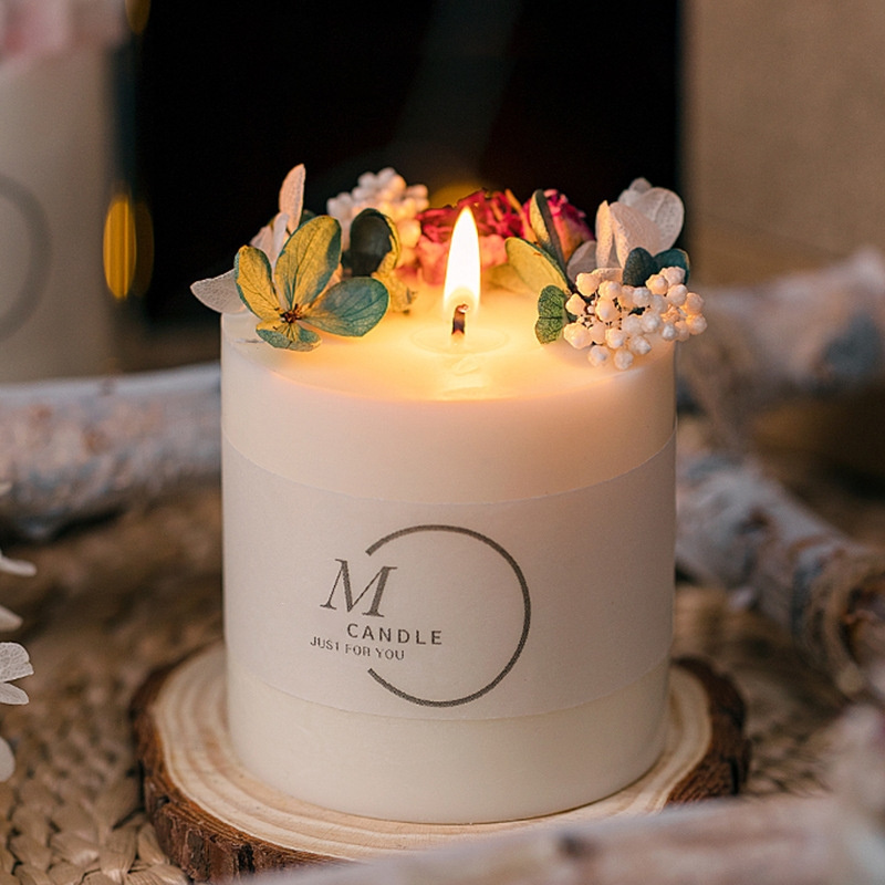 2024 Aroma Home Hot selling Handmade Home Decoration Soy Wax Smokeless Candles Scented Candles For Wedding