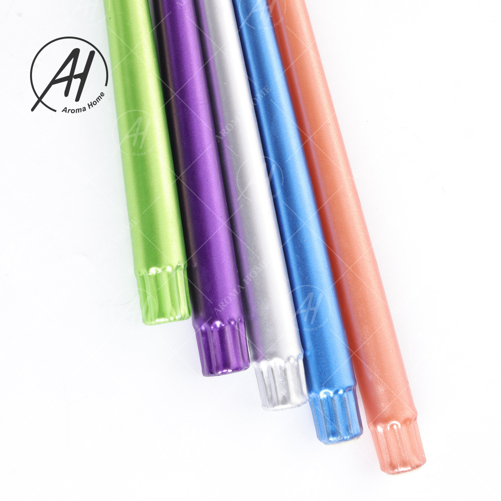 AROMA HOME Wholesale Luxury Colorful Spell Candles Colored Taper Candle Pillar Wedding Candles