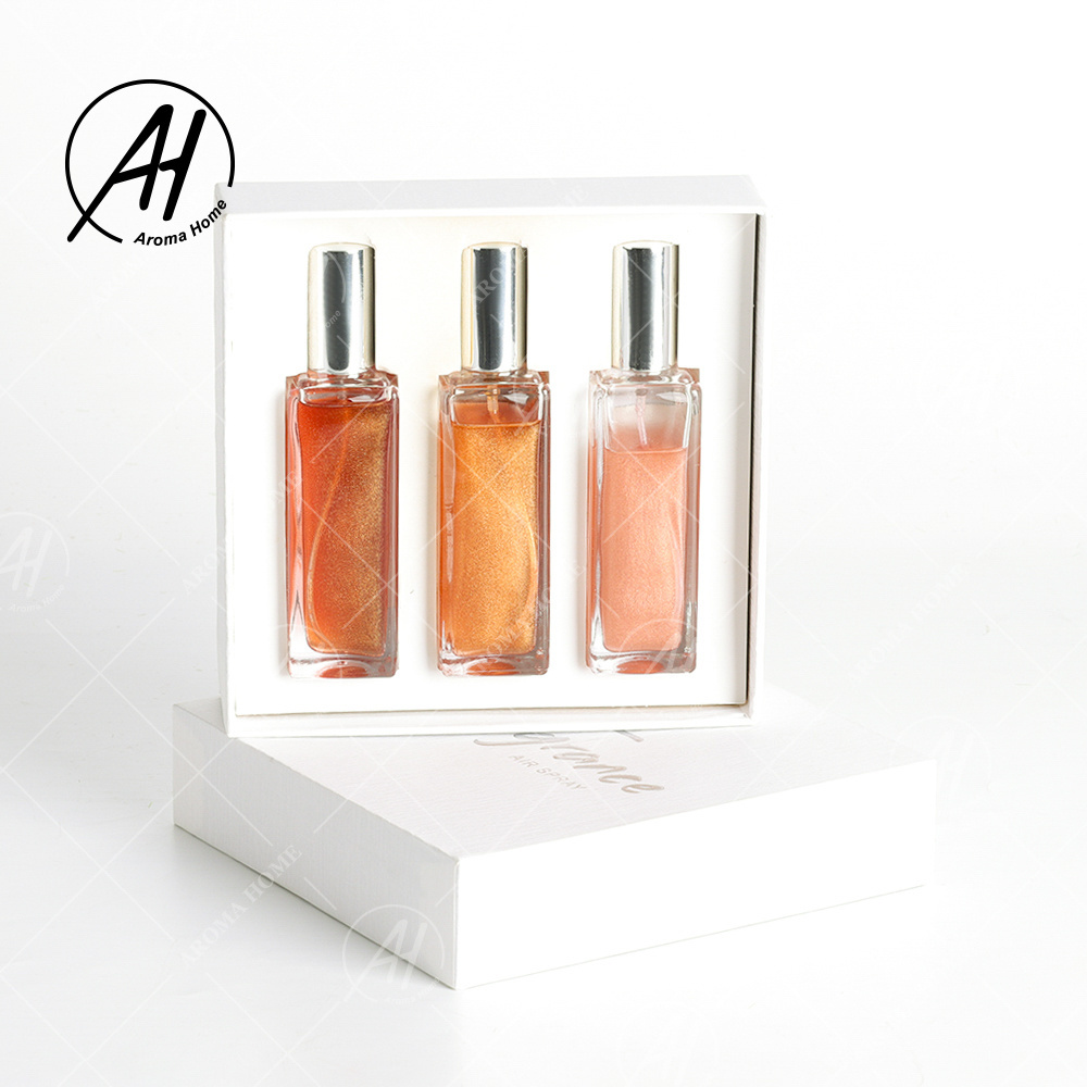 High Quality AROMA HOME 30ml 3pcs Fresh Collection Air Freshener Fragrance Room Spray Gift Box