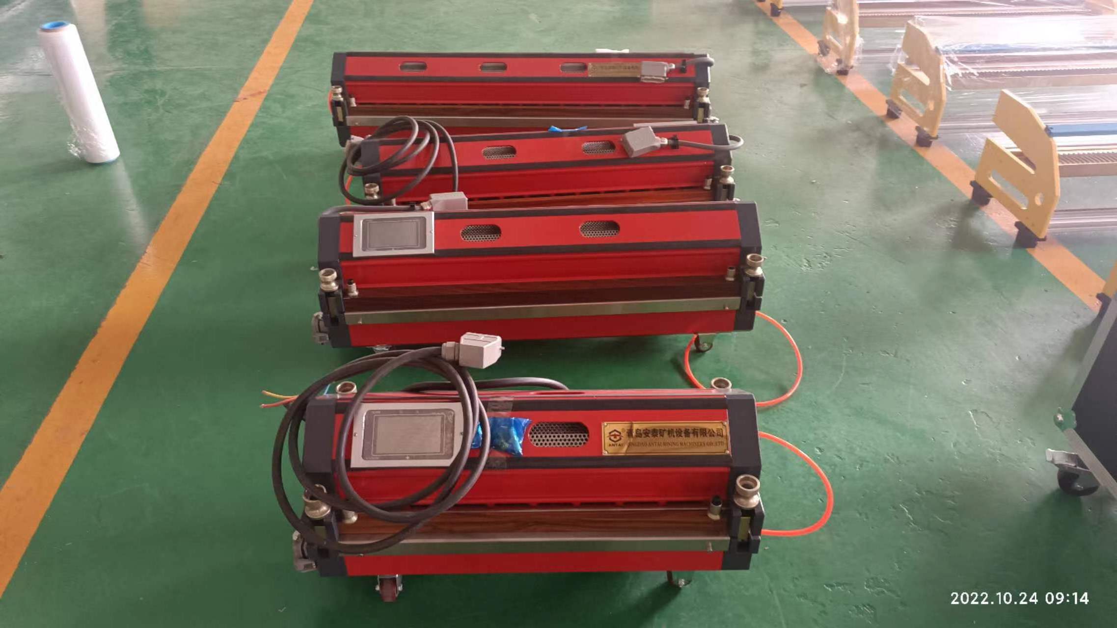 Conveyor belt splicing machine  for pvc pvk pvg conveyor belt