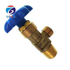 QDBG Factory Supply Bull Nose Brass F-4B Oxygen Gas Valve